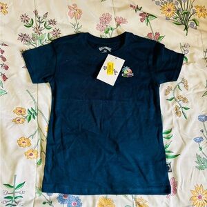 Billabong Kids Navy Blue T-Shirt 3y